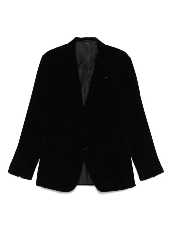 TOM FORD single-breasted velvet blazer | Browns Blazers