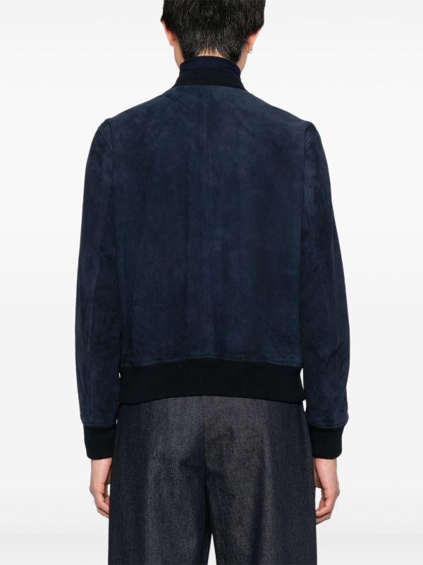 TOM FORD Suede Bomber Jacket | Browns Leather Jackets