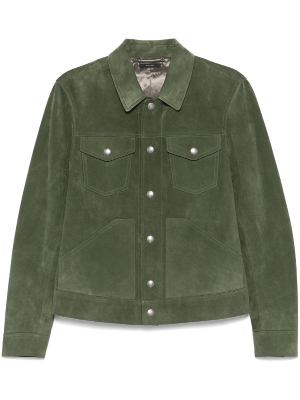 TOM FORD Suede Shirt Jacket | Browns Shirt Jackets