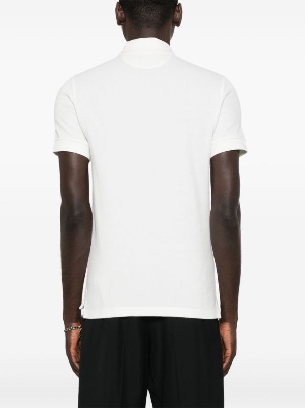 TOM FORD White Short-Sleeve Polo Shirt | Browns Polo Shirts