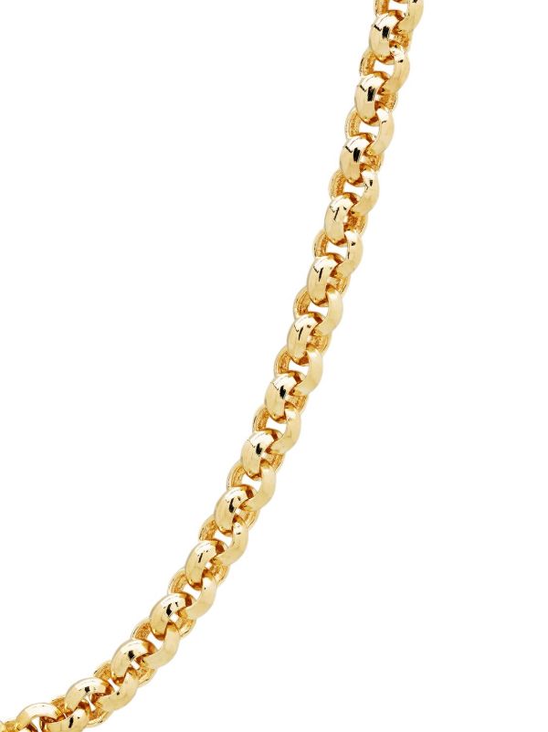 Tom Wood 9K Gold Plated Curb Chain Necklace | Browns Necklaces