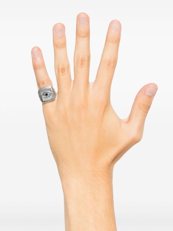 Tom Wood Black Eye Champion Ring | Browns Rings