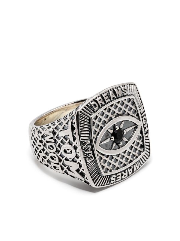 Tom Wood Black Eye Champion Ring | Browns Rings