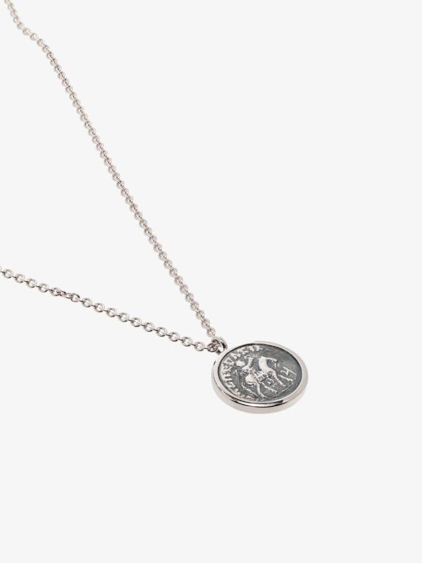 Tom Wood Coin Pendant Necklace | Browns Necklaces