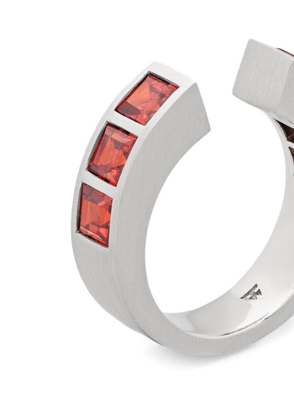 Tom Wood Continuity Garnet Ring | Browns Rings