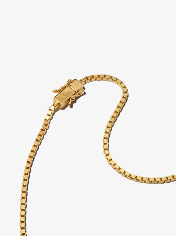 Tom Wood Gold-plated Square Chain Necklace | Browns Necklaces