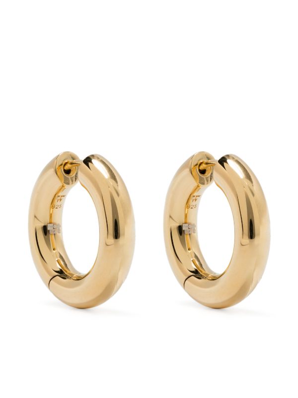 Tom Wood Medium Chunky Hoop Earrings | Browns Earrings