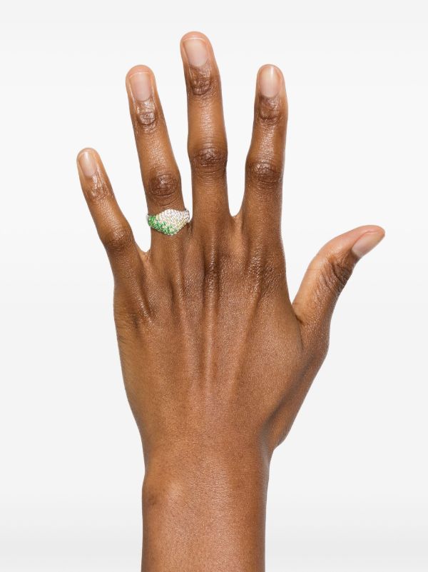 Tom Wood Mini Oval Cocktail Ring | Browns Rings