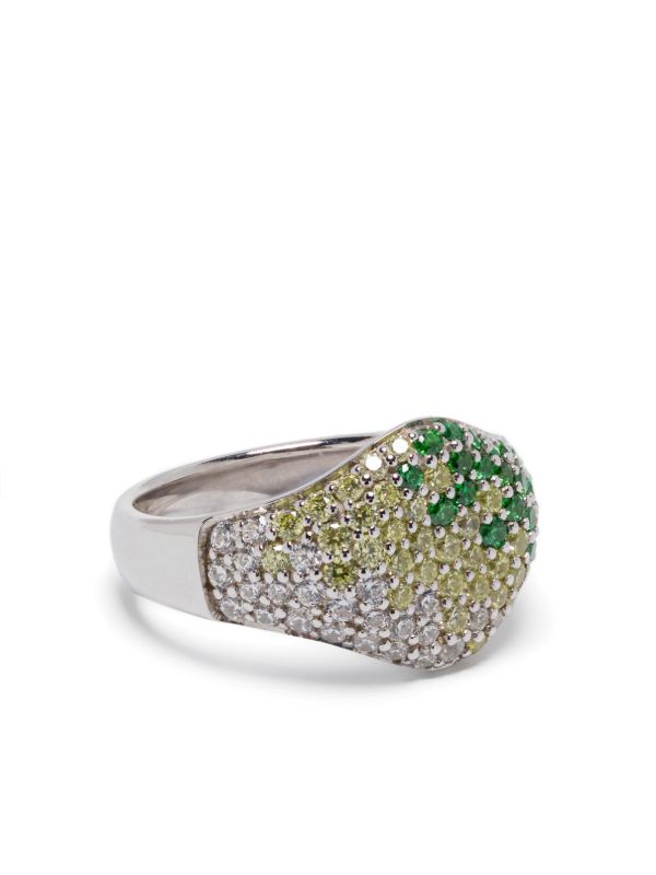 Tom Wood Mini Oval cocktail ring | Browns Rings