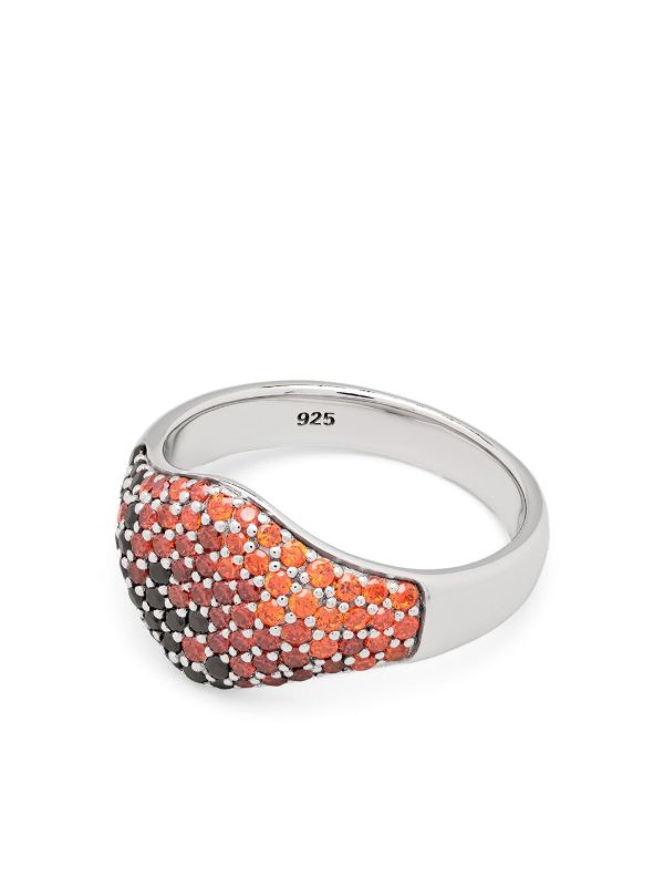 Tom Wood Sterling Silver Cocktail Sunset Ring | Browns Rings