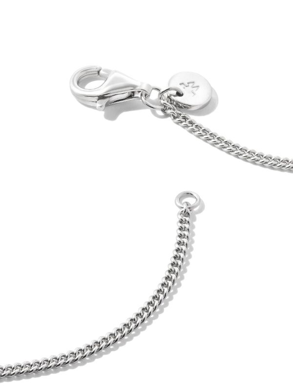 Tom Wood Sterling Silver Curb Chain Slim Necklace | Browns Necklaces