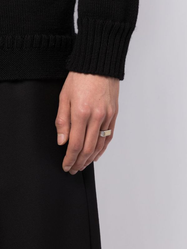 Tom Wood Sterling Silver Peaky Ring | Browns Rings