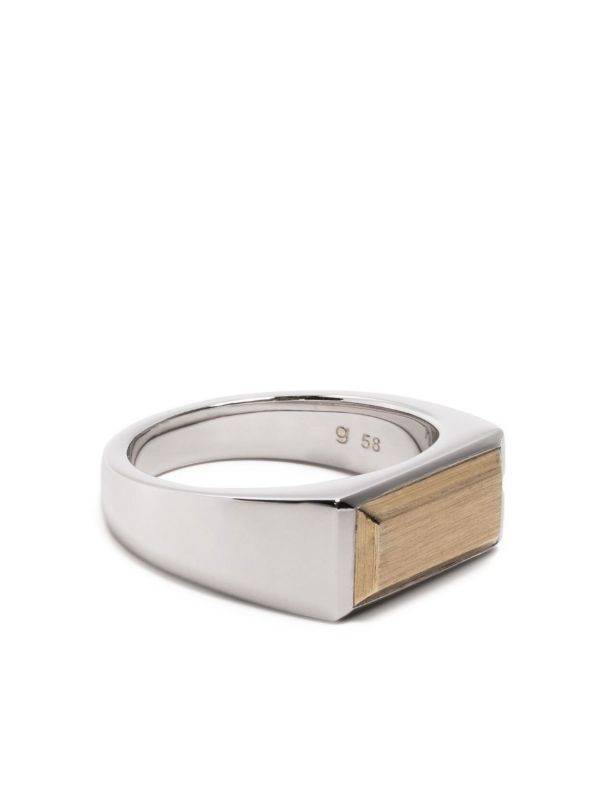 Tom Wood sterling silver Peaky ring | Browns Rings