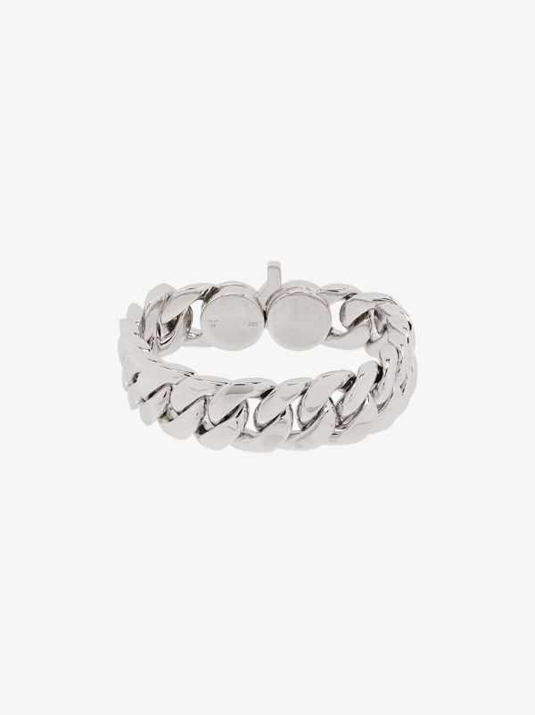 Tom Wood sterling silver Slim chain bracelet | Browns Bracelets
