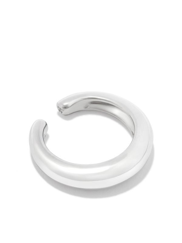 Tom Wood Sterling Silver Slim Ear Cuff | Browns Earrings