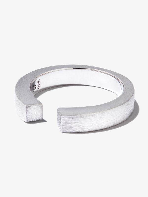 Tom Wood sterling silver Split ring | Browns Rings