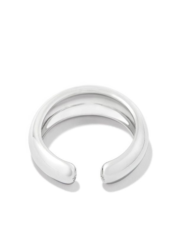 Tom Wood Sterling Silver Thick Ear Cuff | Browns Earrings