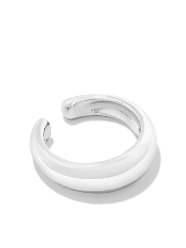 Tom Wood Sterling Silver Thick Ear Cuff | Browns Earrings