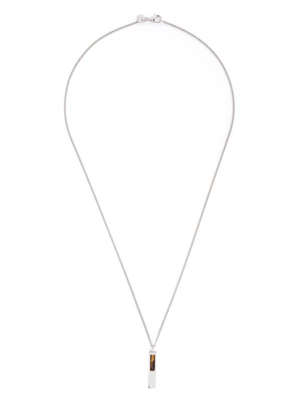 Tom Wood Tiger Eye-Pendant Necklace | Browns Necklaces