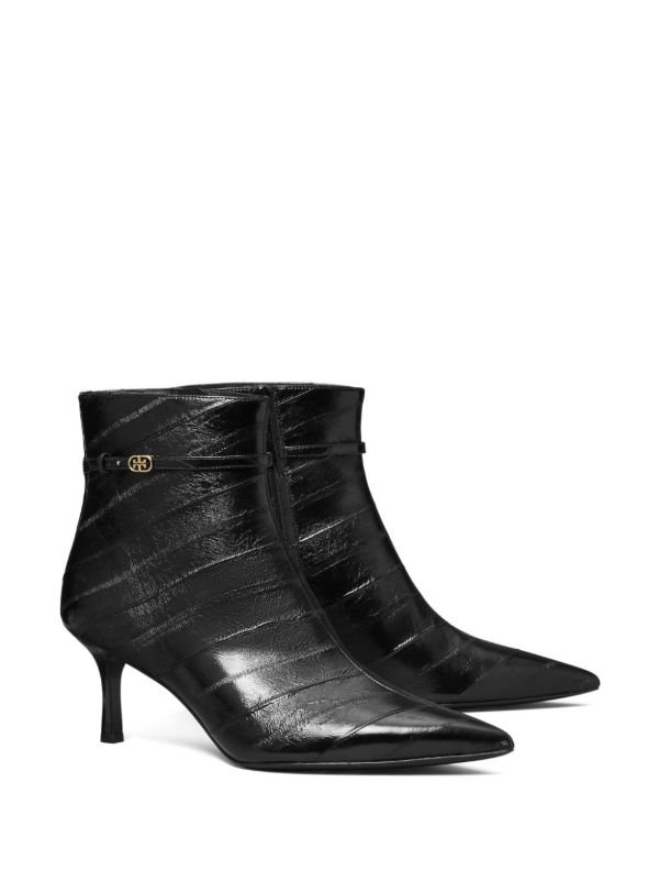 Tory Burch 65mm Double T-Buckle Boots | Browns Boots