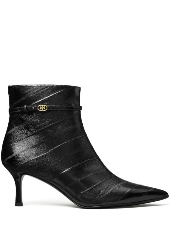 Tory Burch 65mm Double T-Buckle Boots | Browns Boots