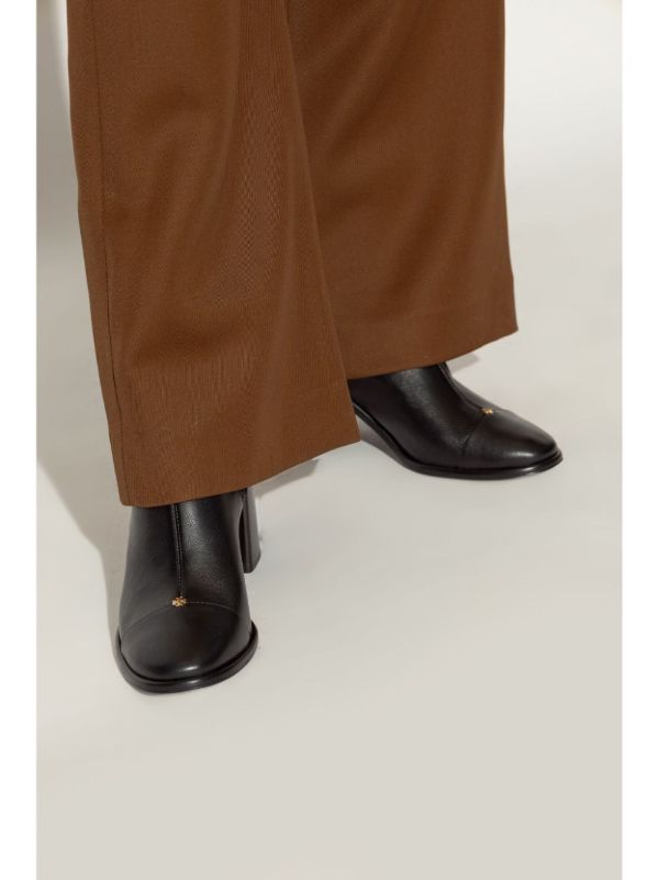 Tory Burch 70mm Appliqué Logo Ankle Boots | Browns Boots