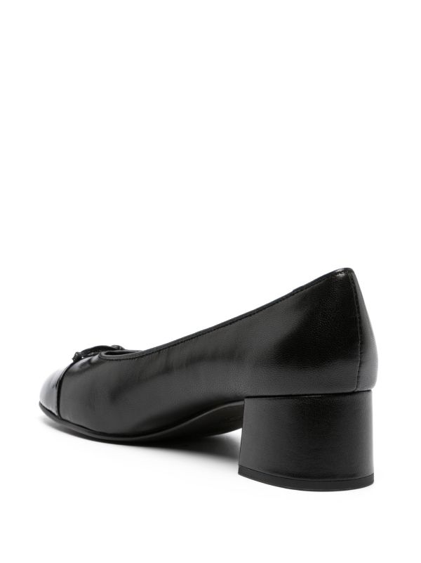 Tory Burch Black 45 Leather Pumps | Browns Pumps