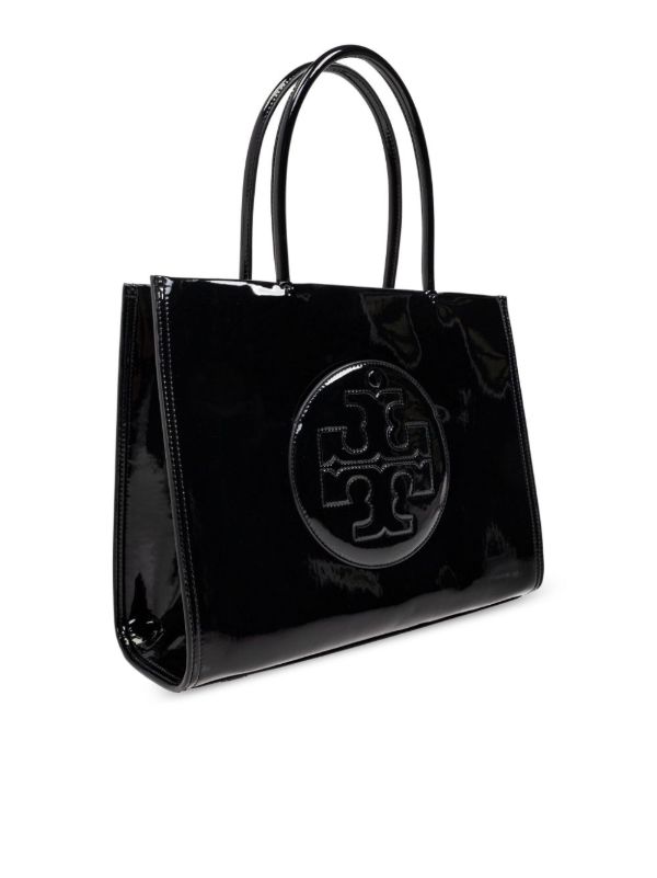 Tory Burch Black Ella Tote Bag | Browns Tote Bags