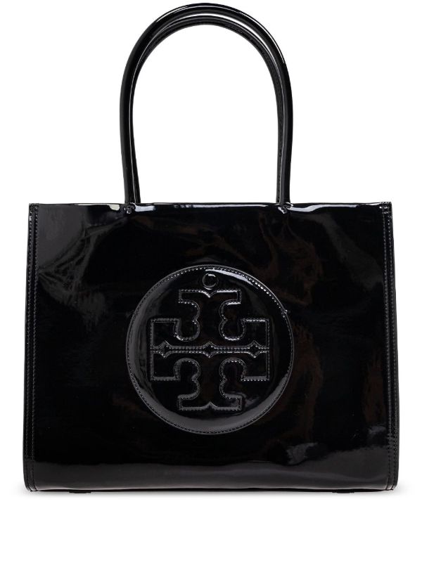 Tory Burch Black Ella Tote Bag | Browns Tote Bags