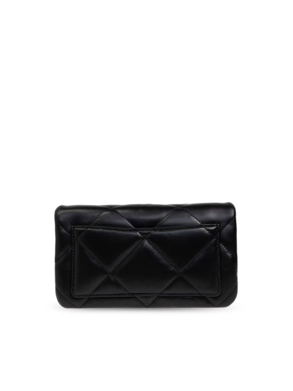 Tory Burch Black Kira Clutch Bag | Browns Clutch Bags
