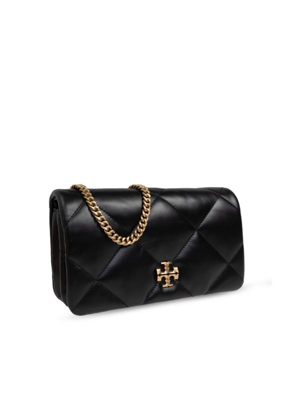 Tory Burch Black Kira Clutch Bag | Browns Clutch Bags