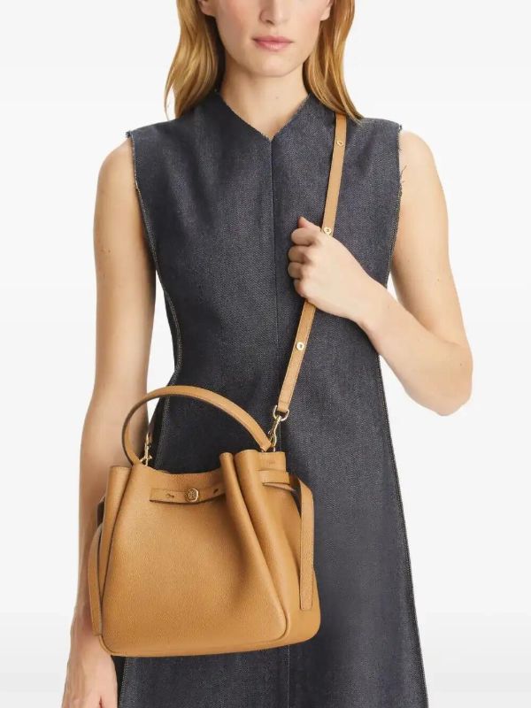 Tory Burch Brown Romy Bucket Bag | Browns Bucket Bags