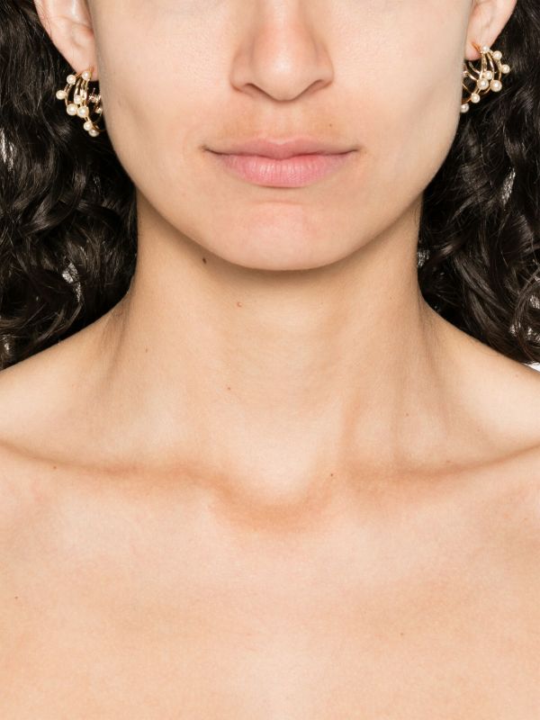 Tory Burch Faux-pearl-embellished Earrings | Browns Earrings