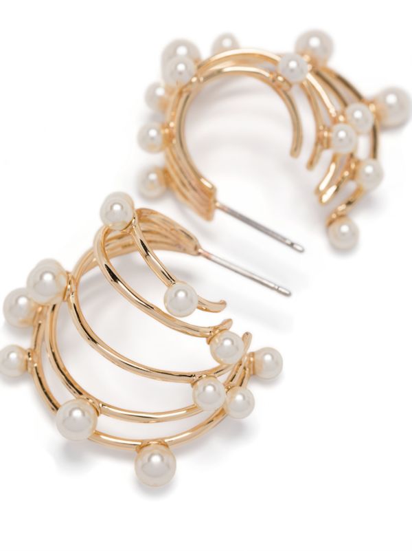 Tory Burch Faux-pearl-embellished Earrings | Browns Earrings