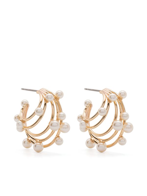 Tory Burch faux-pearl-embellished earrings | Browns Earrings