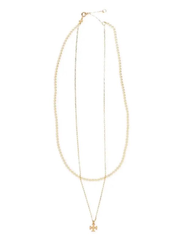 Tory Burch Kira Layered Necklace | Browns Necklaces