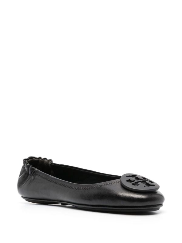 Tory Burch Minnie Travel Ballerina Shoes | Browns Ballerina Shoes