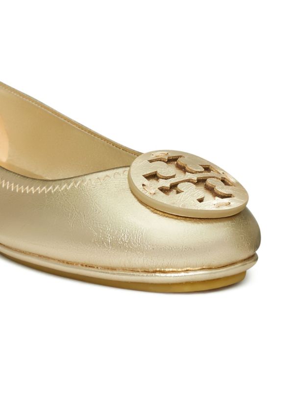 Tory Burch Minnie Travel Ballet Flats | Browns Ballerina Shoes
