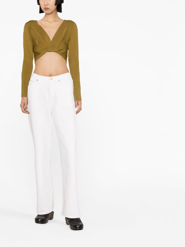 TOVE Neutral Sadie Straight-Leg Jeans | Browns Straight-Leg Jeans