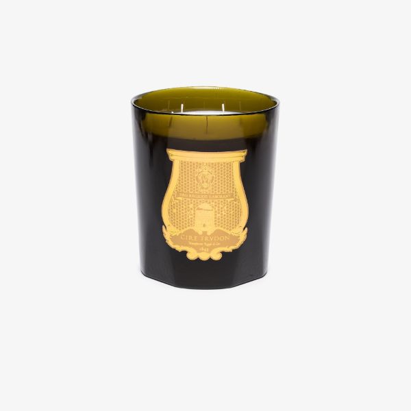 TRUDON green and white Ernesto great candle | Browns Candles