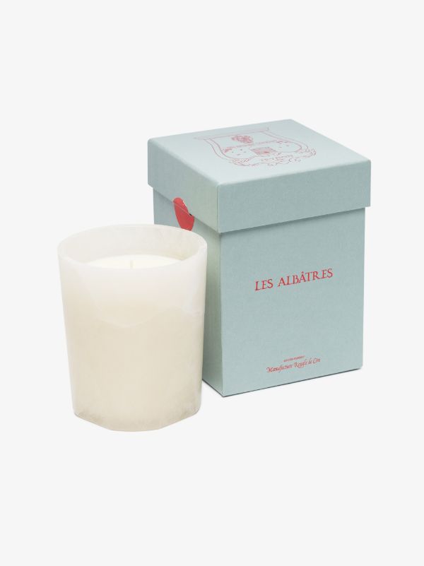 TRUDON White Les Albâtres Ernesto Scented Candle | Browns Candles