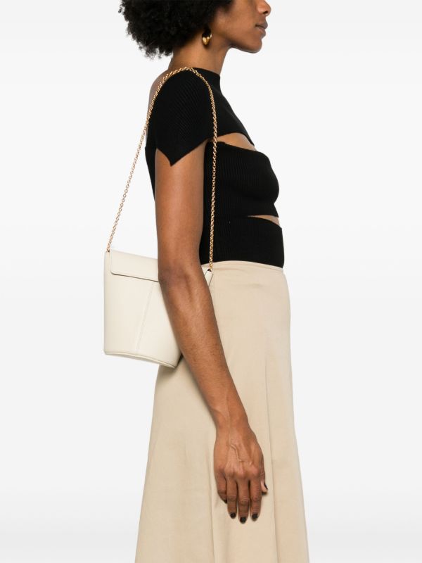 Tsatsas White Olive Leather Bucket Bag | Browns Bucket Bags