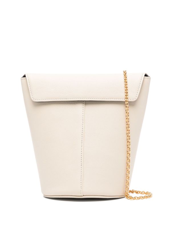 Tsatsas White Olive Leather Bucket Bag | Browns Bucket Bags