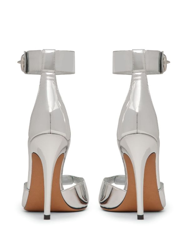 Valentino Garavani 105mm VLogo Locker Sandals | Browns Sandals