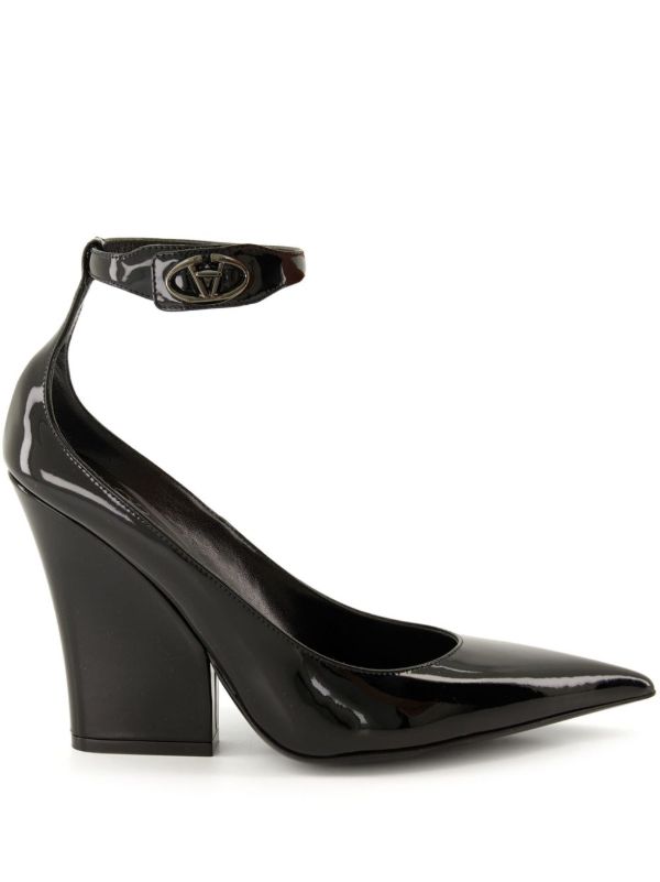 Valentino Garavani 105mm VLogo Lockette Pumps | Browns Pumps