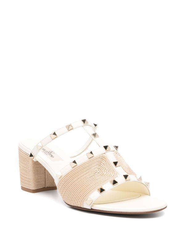 Valentino Garavani 70mm Rockstud Mules | Browns Mules