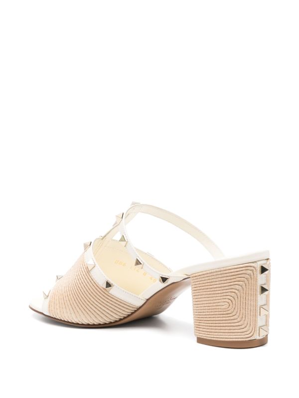 Valentino Garavani 70mm Rockstud Mules | Browns Mules