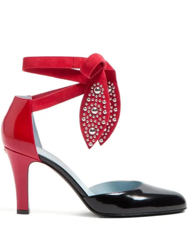 Valentino Garavani 85mm Foliefoliage Pumps | Browns Pumps