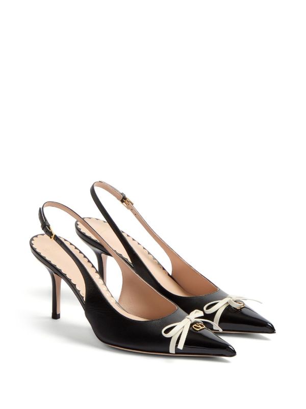 Valentino Garavani Black Bepointy Pumps | Browns Pumps