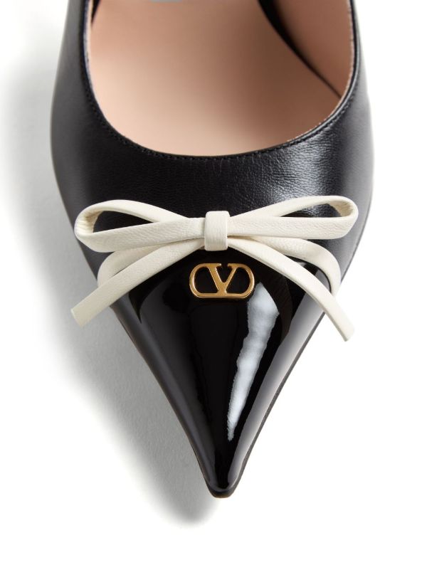 Valentino Garavani Black Bepointy Pumps | Browns Pumps